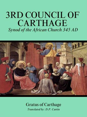cover image of Third Council of Carthage
